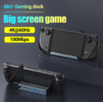 Steam Deck Docking Station: 100W Fast Charge & 4K HDMI