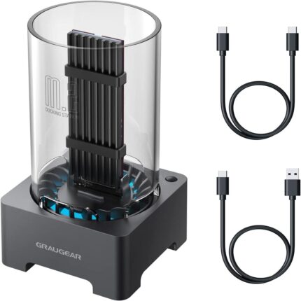 GRAUGEAR G-M2DK-AC-10G Tool-Free M.2 SSD Docking Station