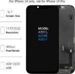 Soft OLED Display Assembly For iPhone 14 - Image 4