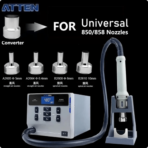ATTEN ST-862D 1000W Lead-Free Hot Air Gun Soldering Station - Image 5