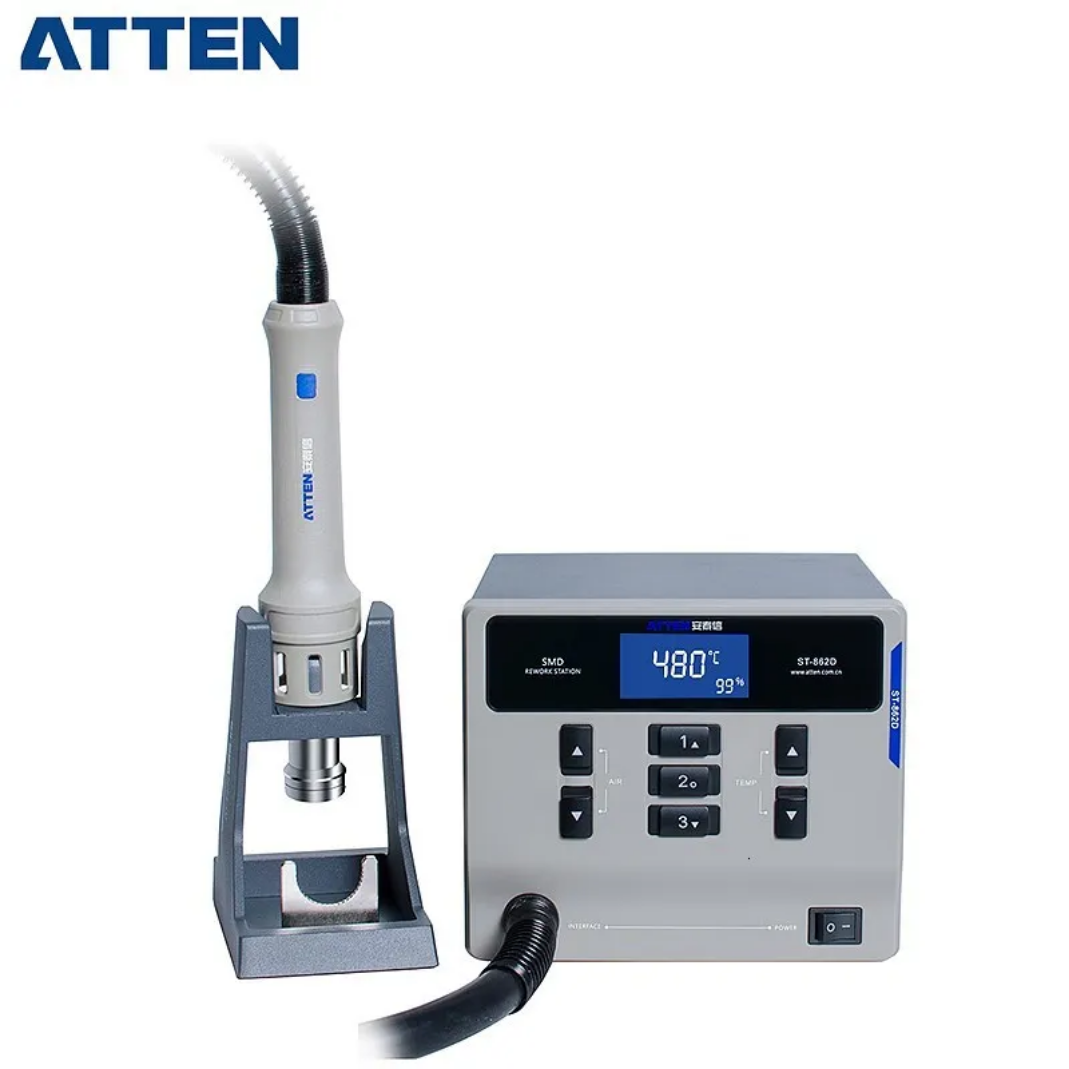 Screenshot 2024-02-03 at 00-47-23 157.7US $ 24% OFF Rework Soldering Station 862d Atten Hot Air Rework Station - St-862d 110v 220v - Aliexpress ATTEN ST-862D 1000W Lead-Free Hot Air Gun Soldering Station - Image 1