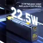 High-Speed 20,000mAh Portable Charger with 45W Fast Charging - Image 3