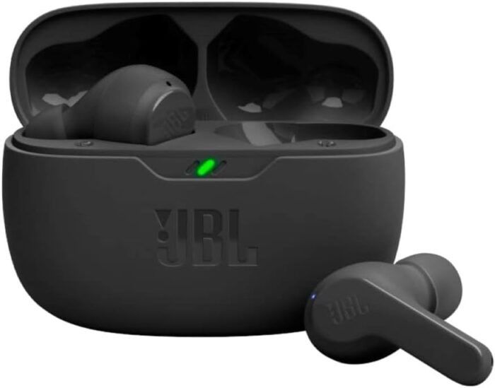 JBL Vibe Beam – True Wireless Earbuds (Black) | Deep Bass, Bluetooth 5.2, 32H Battery - Image 4