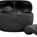 JBL Vibe Beam – True Wireless Earbuds (Black) | Deep Bass, Bluetooth 5.2, 32H Battery