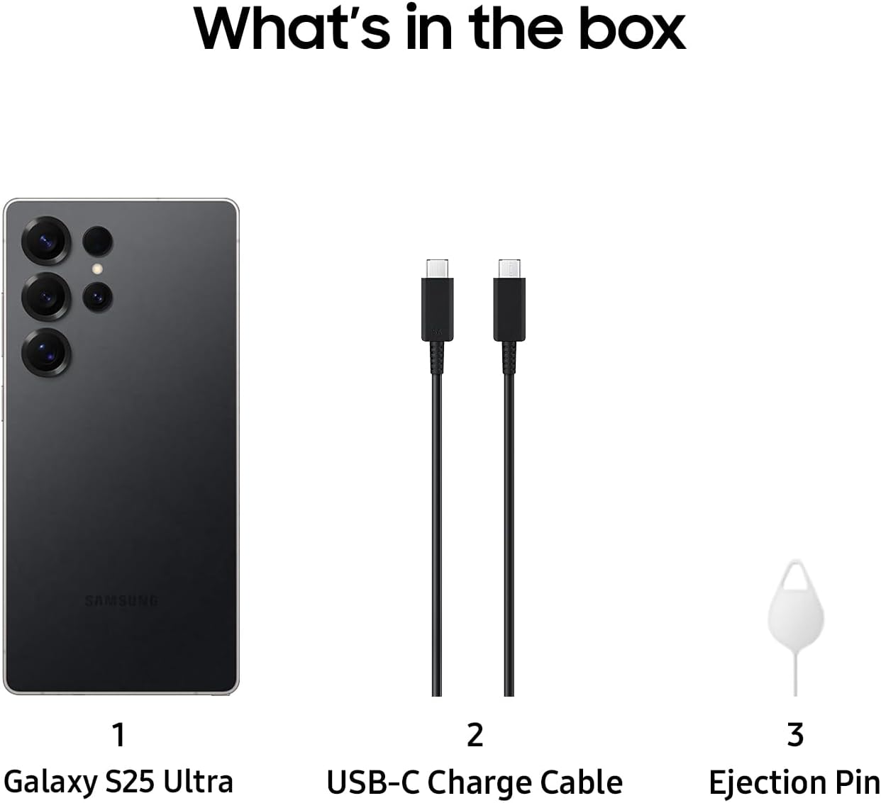 51t6AvqQZxL._AC_SL1500_ SAMSUNG Galaxy S25 Ultra 512GB AI Smartphone – Titanium Black (2025) - Image 2