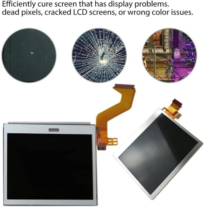 Top/Bottom LCD Screen Replacement for Nintendo DS Lite (NDSL) - Image 2