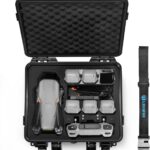 Lekufee Waterproof Hard Case for DJI Air 3S/3 (Case Only)