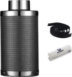 4-Inch Carbon Filter for Grow Tents with Australian Activated Charcoal – 210 CFM