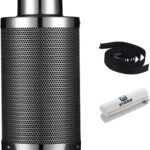 4-Inch Carbon Filter for Grow Tents with Australian Activated Charcoal – 210 CFM