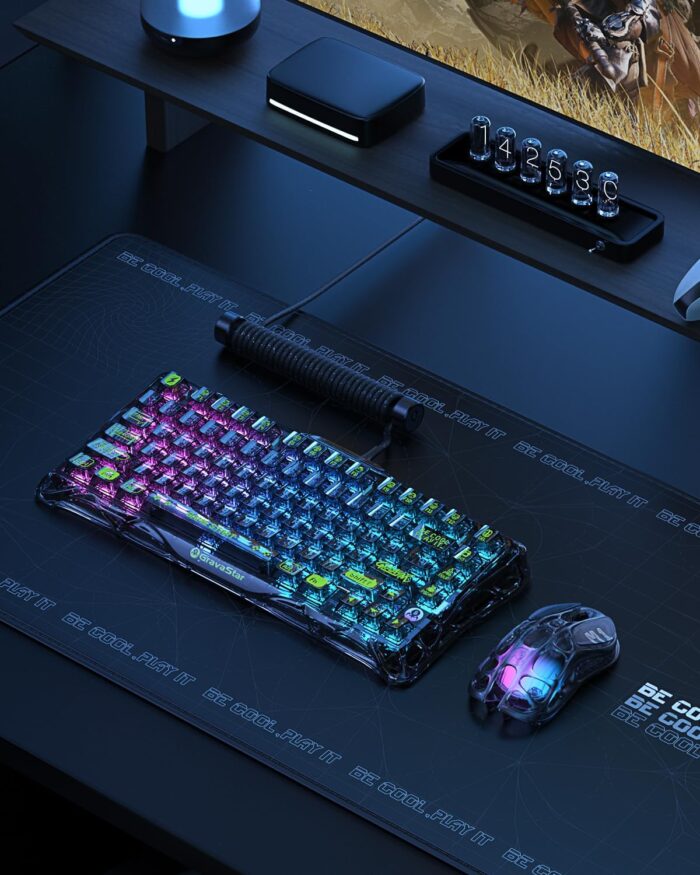 GravaStar Mercury K1 Lite - Transparent Black - Image 3
