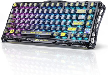 GravaStar Mercury K1 Lite - Transparent Black