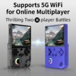 RG40XX V Retro Handheld Game Console - Transparent Black - Image 2