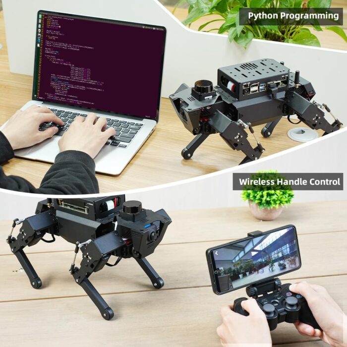 HIWONDER ROSPug Quadruped Bionic Robot Dog - Image 2