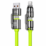 Henruisi 4-in-1 Universal Fast Charging Cable | 240W PD USB-C + Lightning