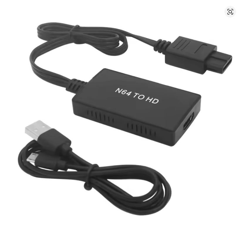 Screenshot 2025-05-09 at 18-55-58 KANKEIRR N64 to HD Compatible Video Converter HD Cable for Nintendo N64 SNES Plug and Play 1080P HD Adapter - AliExpress 44 KANKEIRR N64 to HDMI-Compatible Converter – 1080P HD Cable Adapter for N64, SNES, GameCube (NTSC) - Image 1