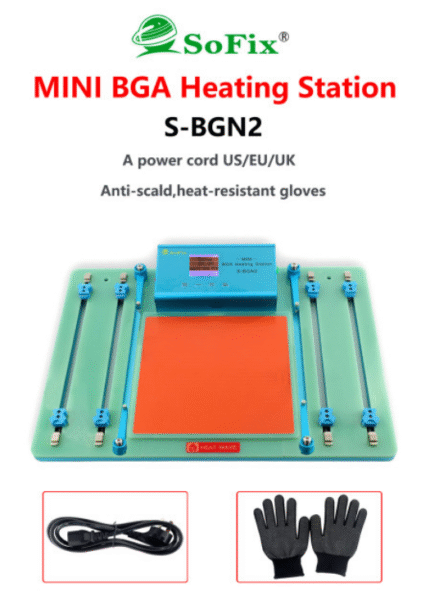 MINI BGA Heating Station S-BGN2 – Precision Tool for Motherboard Repairs