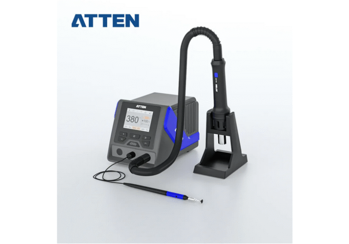 1300W Pluggable Ceramic Heater with Vacuum Suction Pen & PID Temperature Control - Image 1