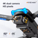 KBDFA K102 Max Mini Drone - Image 4