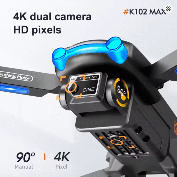 KBDFA K102 Max Mini Drone - Image 4
