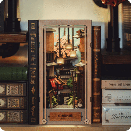 Kyoto Gion Book Nook Kit – Miniature Japanese Street Scene