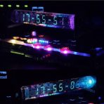 Cyberpunk VFD Tube Clock