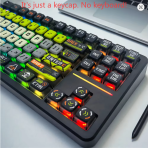 Doomsday Crossing Personalized Keycaps – 125-Key PBT+PC SAX Quad Translucent Set - Image 4