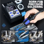 WEP Precision Desoldering Station with Hot Tweezers & Soldering Iron Kit (110V–240V)