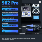 WEP Precision Desoldering Station with Hot Tweezers & Soldering Iron Kit (110V–240V) - Image 4