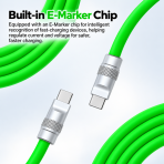 Liquid Silicone USB4 40Gbps USB-C to USB-C Cable - Image 5