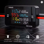 KWS-DC26 DC 8-80V Color LCD Voltmeter Ammeter Power Meter & Battery Charging Monitor - Image 6