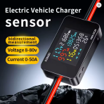 KWS-DC26 DC 8-80V Color LCD Voltmeter Ammeter Power Meter & Battery Charging Monitor - Image 5