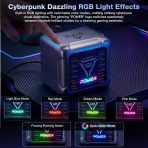 BlitzWolf BW-S36 1200W GaN 12-Port Desktop Charging Station – 8 USB-C + 4 USB-A - Image 5