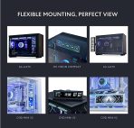 Lian Li US88 v1 8.8" Universal IPS LCD Screen with ARGB Frame – PC System Monitor - Image 2